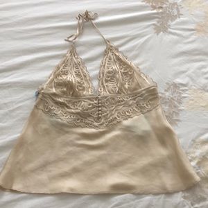 Champagne colored halter
